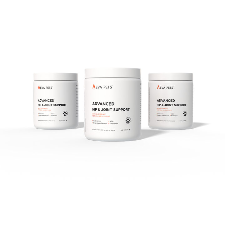 Aeva Pets Advanced Hip &amp; Joint Support Soft Chews - Single Jar